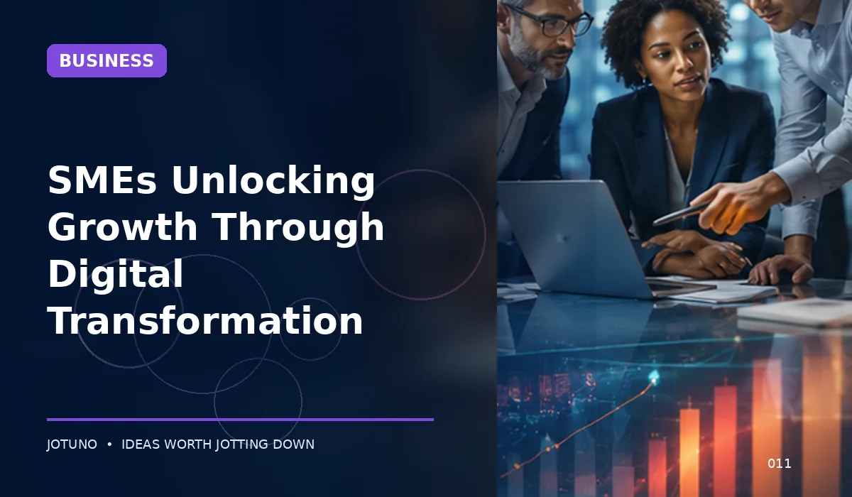 SMEs Unlocking Growth Through Digital Transformation