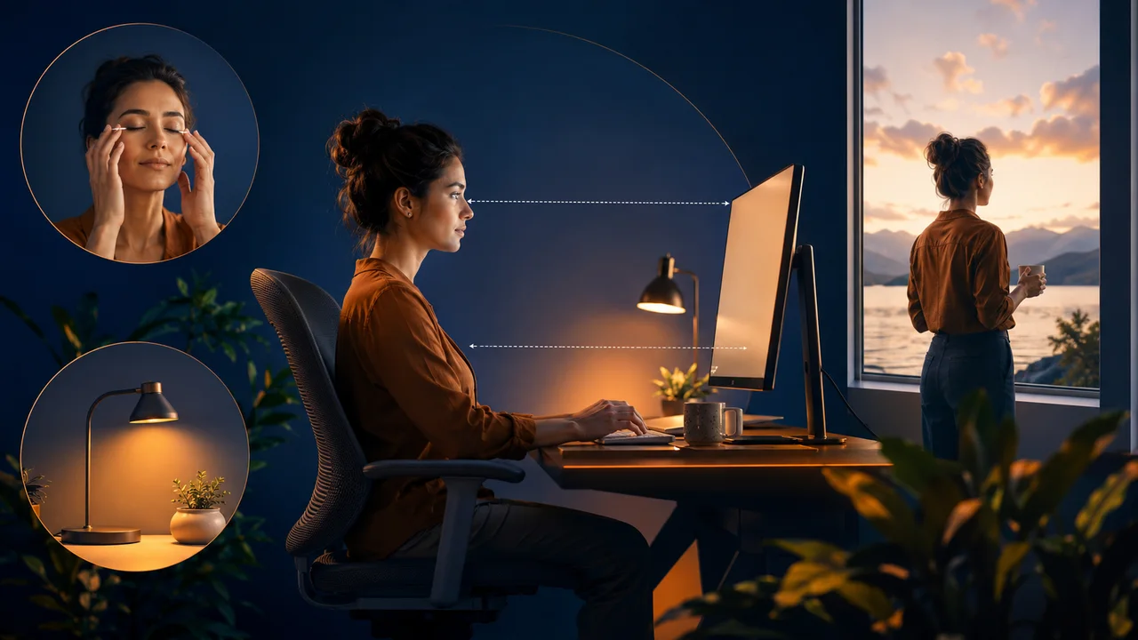 Reducing Eye Discomfort During Digital Work