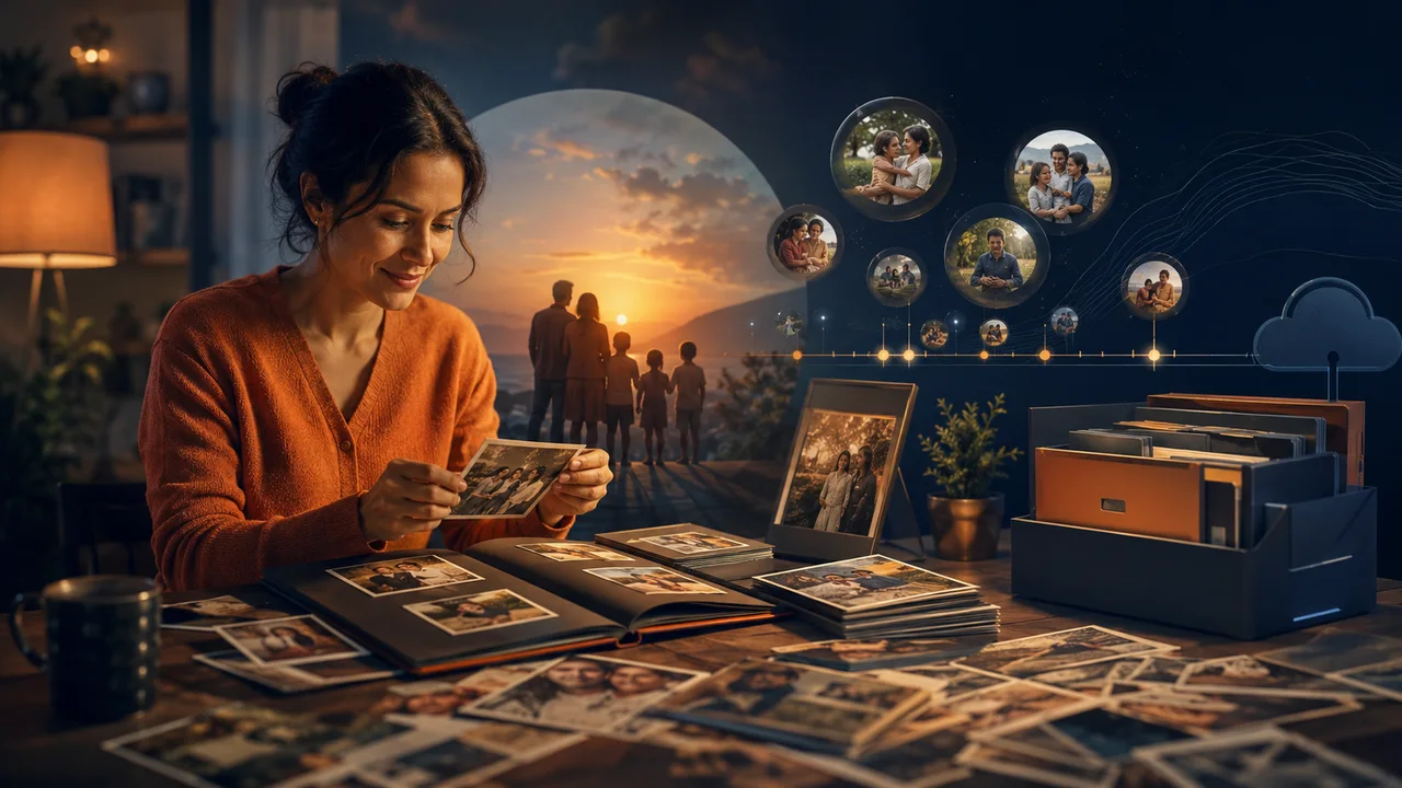 Organising Digital Photos Without Losing Memories