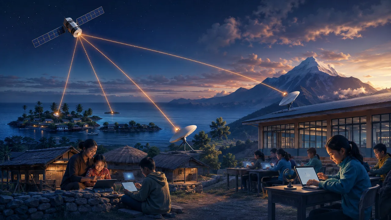 Can Satellite Internet Close the Access Gap?